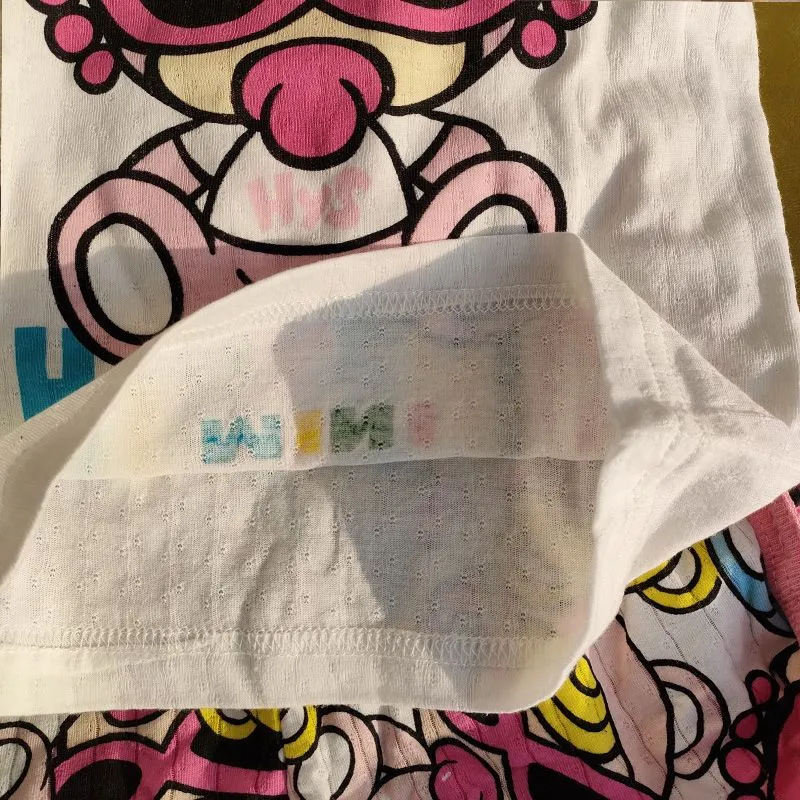 【90-140cm】二点セット 可愛い トレンド カートゥーン Tシャツ＋半ズボン セットアップ