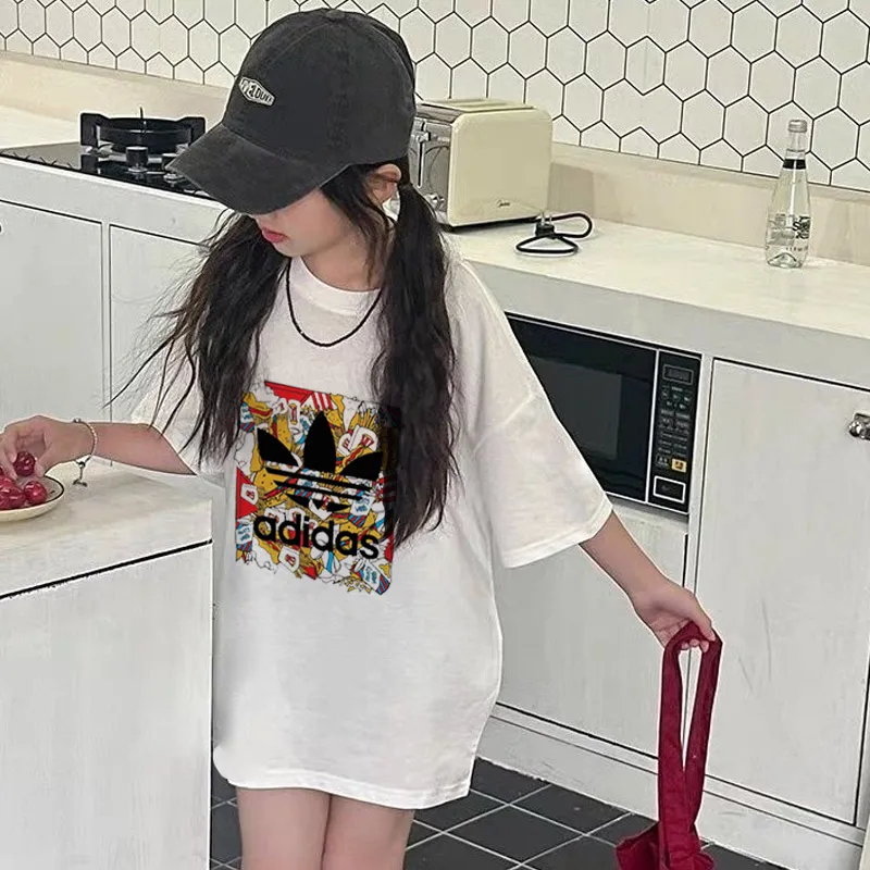 【90-160cm】毎日着たくなる 売れ筋 カジュアル トレンド 快適 女の子 半袖 Ｔシャツ