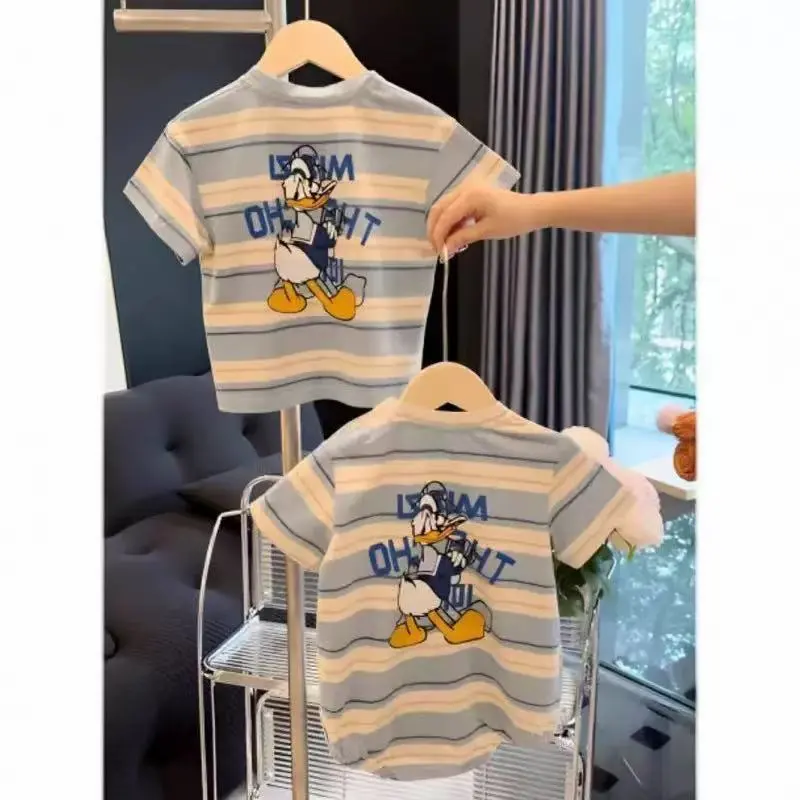 【66-150cm+親サイズ】人気上昇中 可愛い お出かけコーデにも 親子ペア ロンパース/Ｔシャツ
