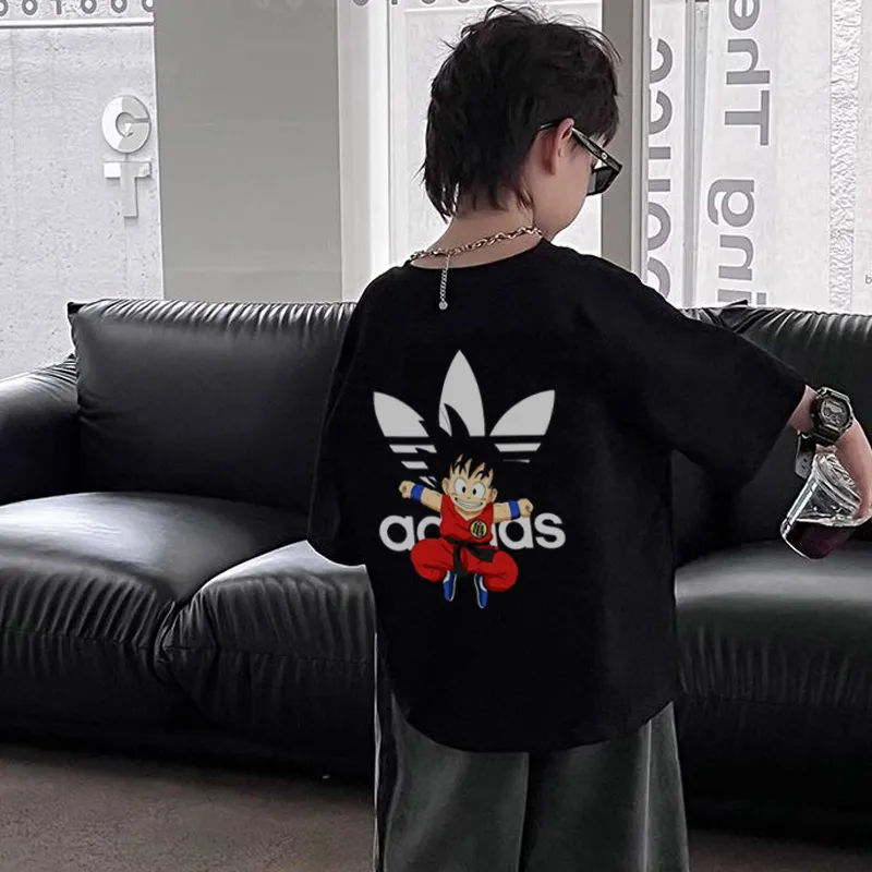 【90-160cm】話題沸騰中 売れ筋 クール キャラクター  男の子 半袖 Ｔシャツ