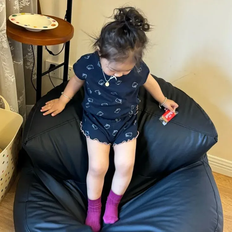 【80-140cm】みんなが選んでる かわいい 動きやすい 女の子 おうち時間に ルームウェア