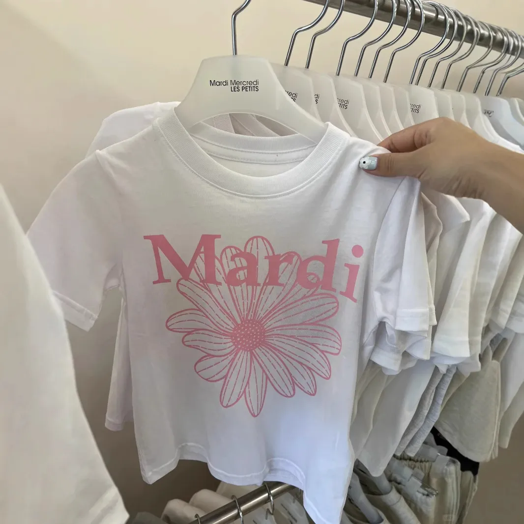 【90-160cm+親サイズ】人気爆発中 売れ筋 おしゃれ カジュアル 定番 花柄 半袖 Ｔシャツ