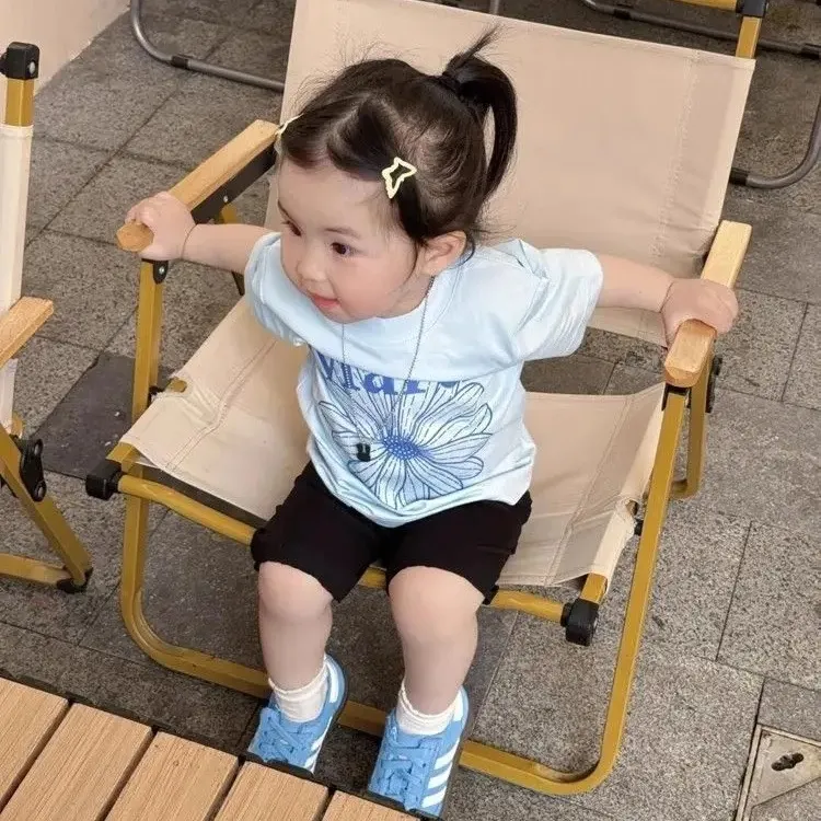 【90-160cm】人気上昇中 爆売れ中 トレンド かわいい 合わせやすい 女の子 半袖 Ｔシャツ