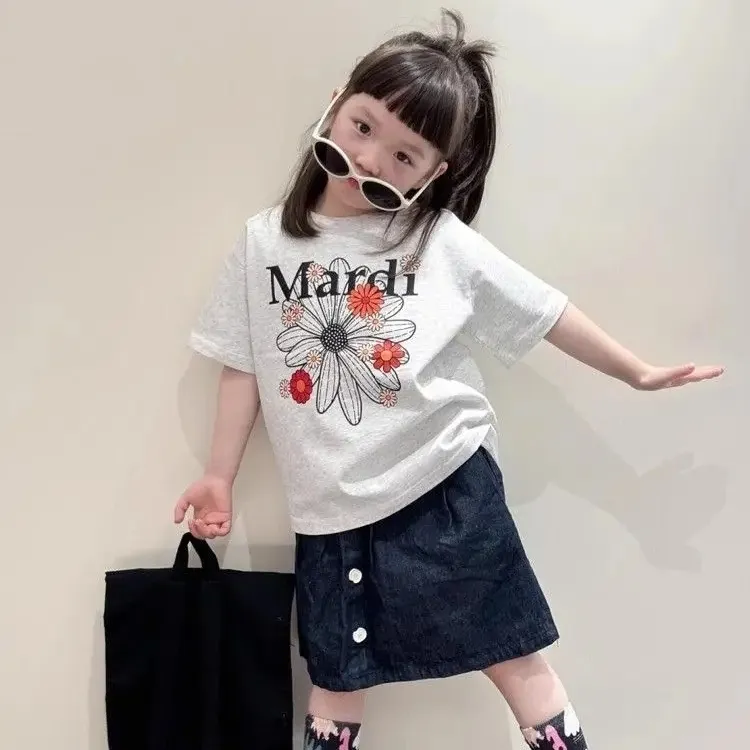 【90-160cm】人気上昇中 爆売れ中 トレンド かわいい 合わせやすい 女の子 半袖 Ｔシャツ