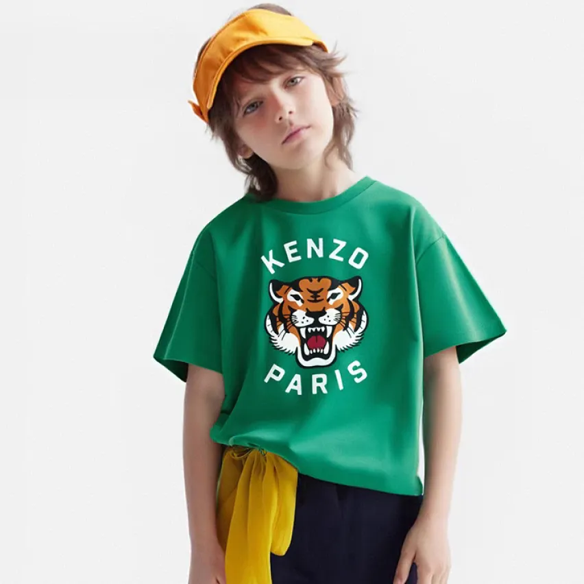 【110-160cm】おしゃれキッズ必見 売れ筋 高品質 プリント 合わせやすい 半袖 Ｔシャツ