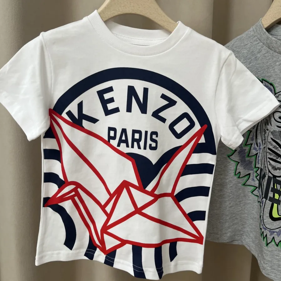 【110-160cm】おしゃれキッズ必見 売れ筋 高品質 プリント 合わせやすい 半袖 Ｔシャツ
