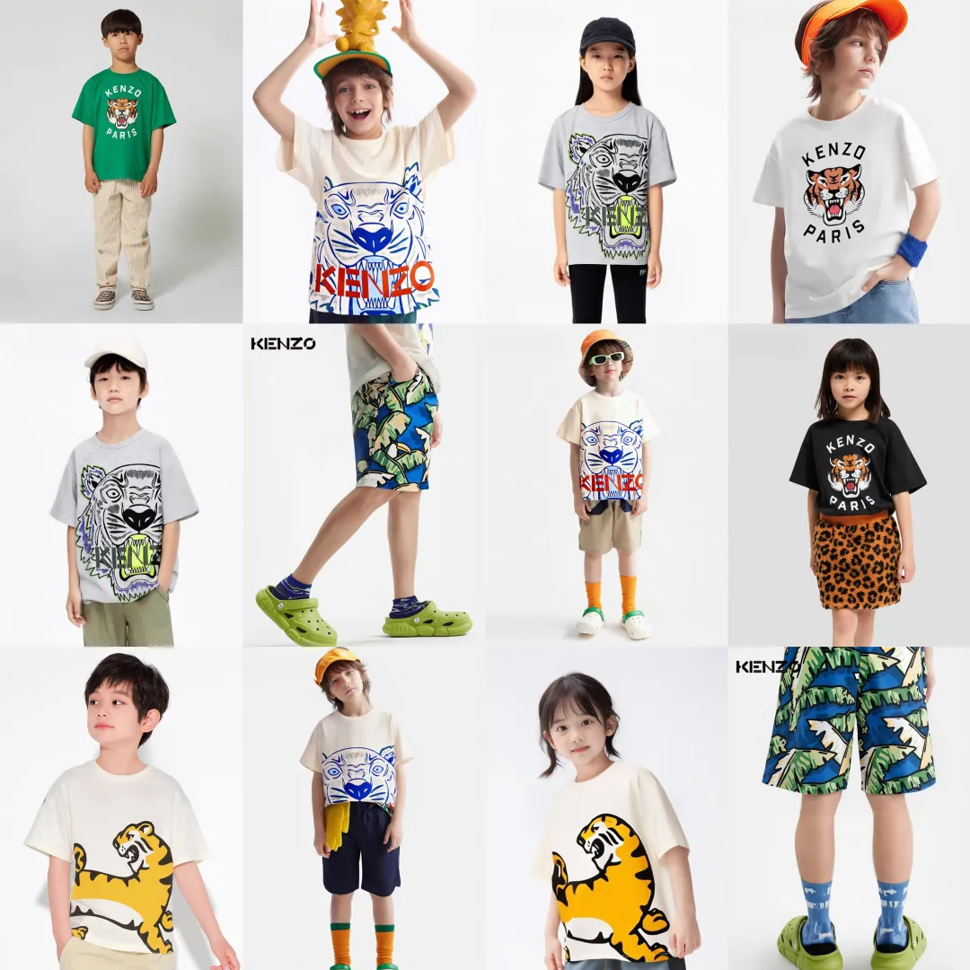 【110-160cm】おしゃれキッズ必見 売れ筋 高品質 プリント 合わせやすい 半袖 Ｔシャツ
