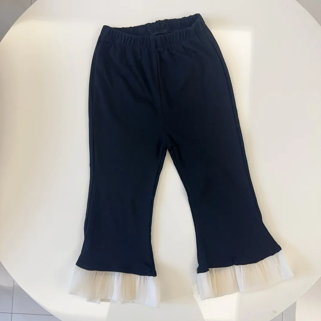【90-140cm】二点セット オシャレ度高め 気質満点  きれいめ 女の子 タンクトップ＋パンツ セットアップ