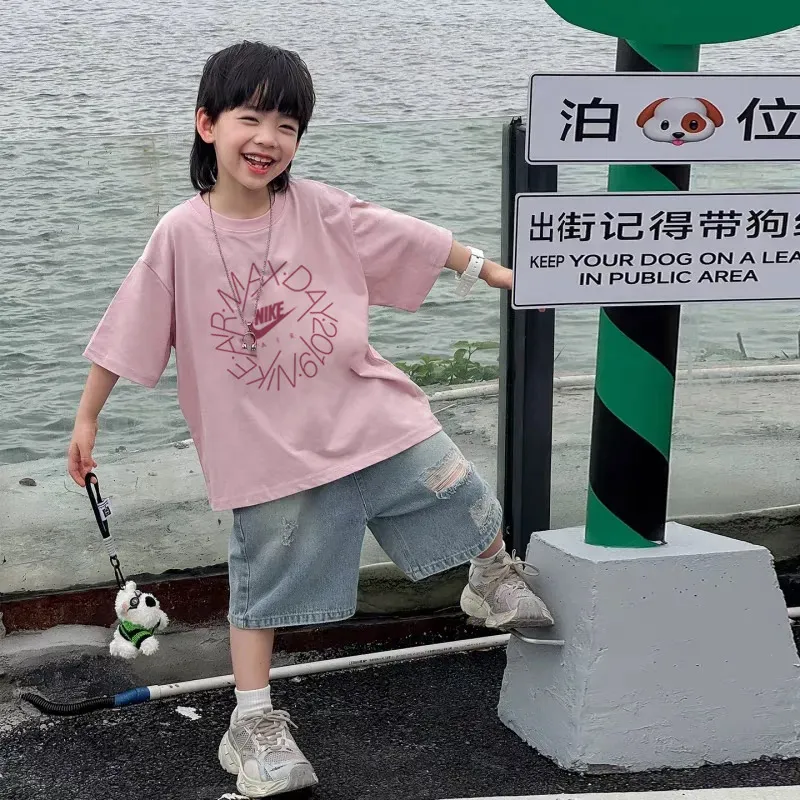 【90-160cm】リラックス感ある 大活躍 カジュアル 着やすい 男の子 半袖 Ｔシャツ