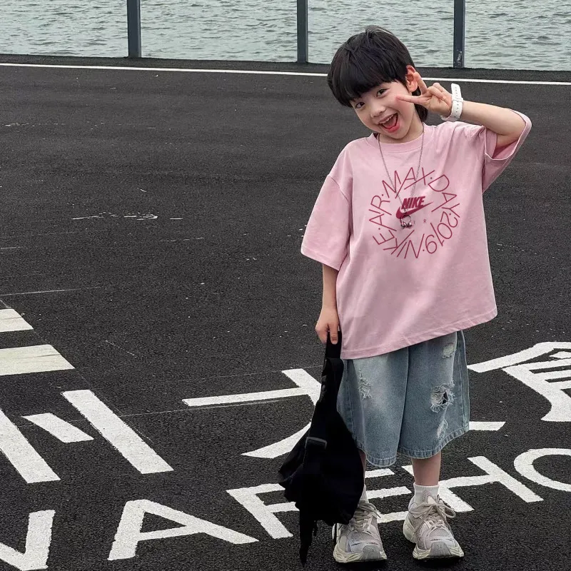 【90-160cm】リラックス感ある 大活躍 カジュアル 着やすい 男の子 半袖 Ｔシャツ