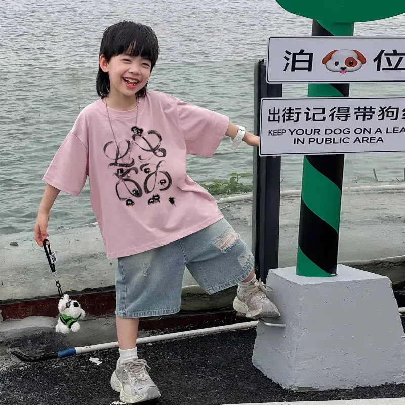 【90-160cm】コンフォート感抜群 売れ筋 カジュアル カッコイイ 男の子 半袖 Ｔシャツ