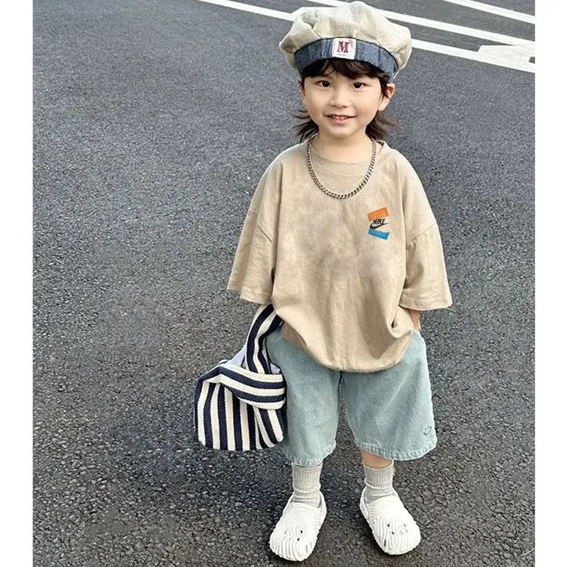 【90-160cm】存在感抜群 大好評 カジュアル クール 快適 男の子 半袖 Ｔシャツ