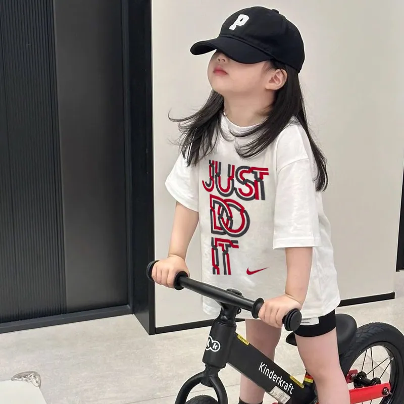 【90-160cm】大歓迎 人気筋商品 トレンド 気質いい 合わせやすい 女の子 半袖 Ｔシャツ