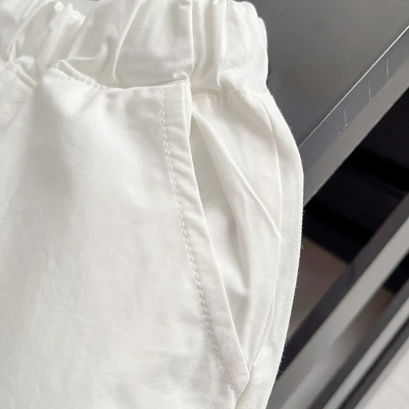 【80-120cm】二点セット トレンド感満点 カジュアル 快適 着やすい 半袖Ｔシャツ＋ショートパンツ セットアップ