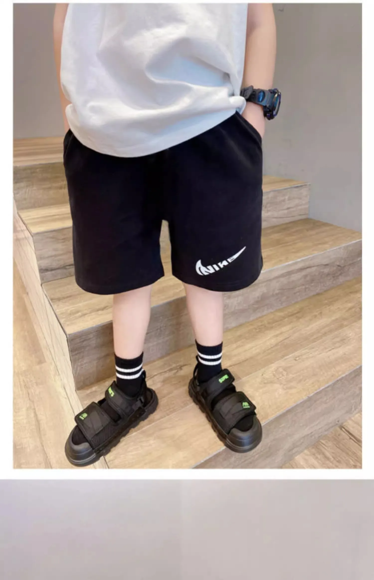 【90-160cm】二点セット リラックス感ある シンプル 涼しく快適 タンクトップ＋ショートパンツ セットアップ