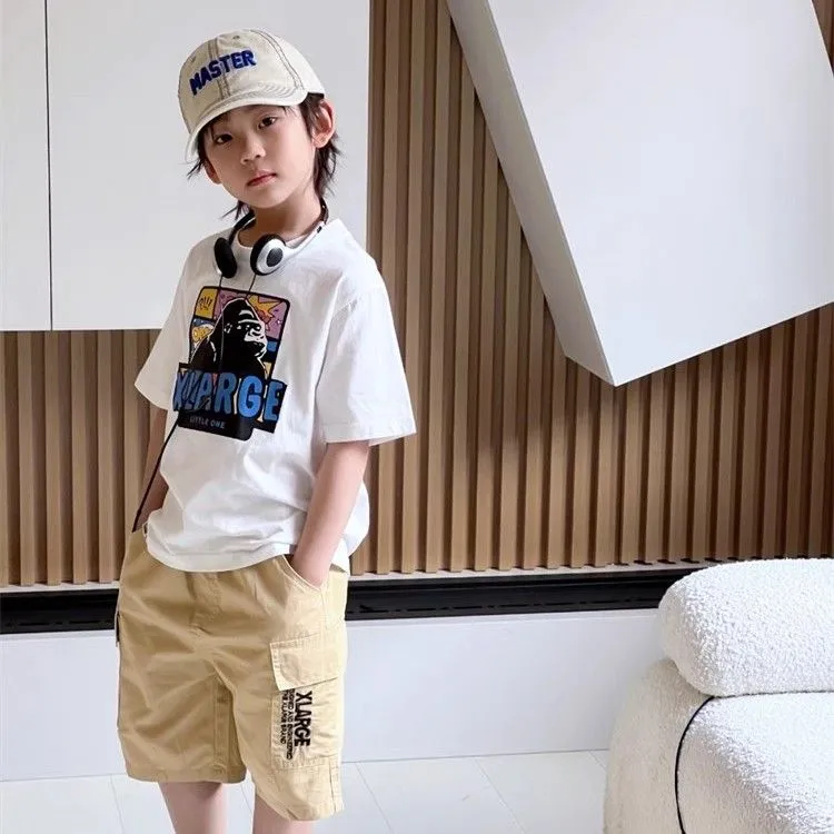 【90-160cm】人気筋商品 爆売れ中 トレンド  カジュアル  快適 男の子 半袖 Ｔシャツ