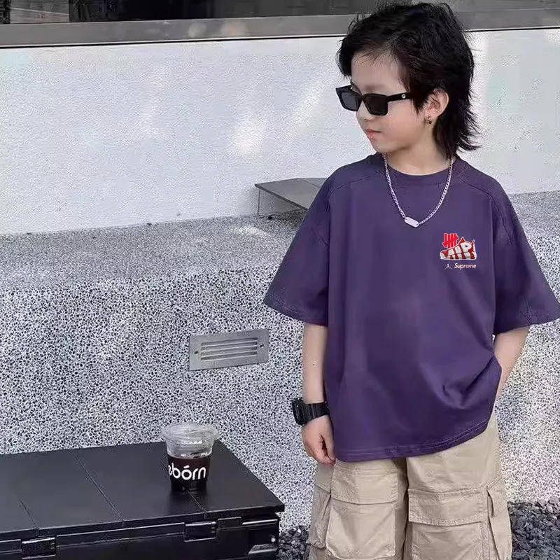 【90-160cm】元気いっぱい おすすめ スタイリッシュ 合わせやすい 男の子 半袖 Ｔシャツ