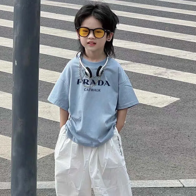 【90-160cm】これを逃す手はない カジュアル シンプル  合わせやすい 男の子 半袖 Ｔシャツ