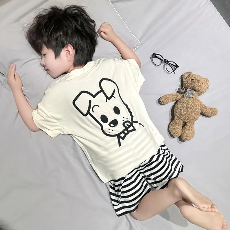 【90-140cm】肌に優しい ゴム入りウエスト 夏にぴったり ゆったり ゼットアップ ルームウェア