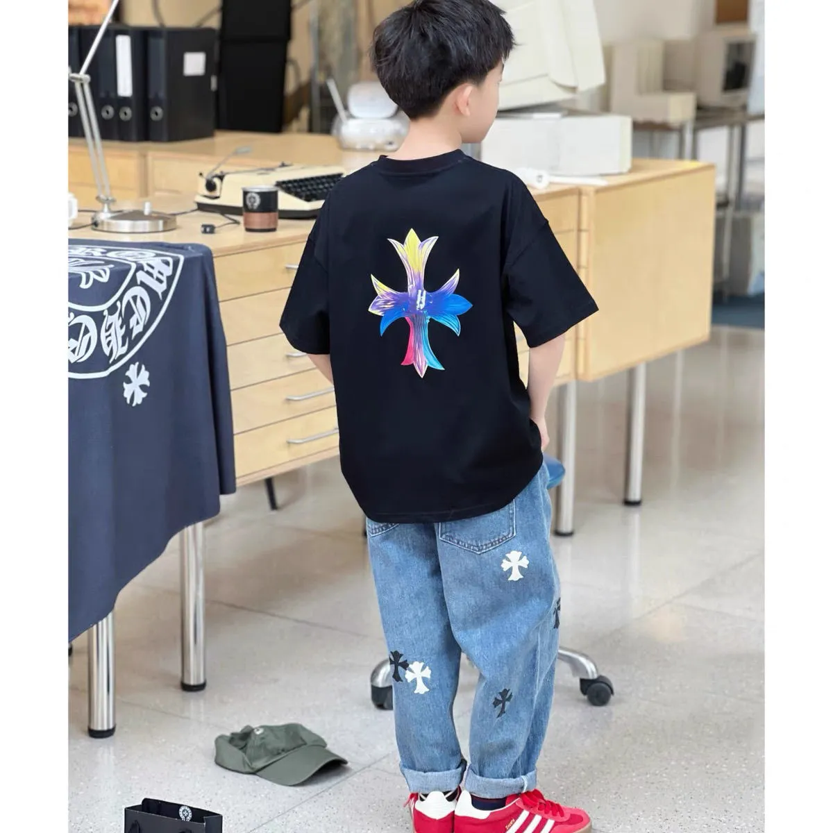 【90-160cm】絶対見逃さないで 爆売れ中 カジュアル スタイリッシュ 半袖 Ｔシャツ