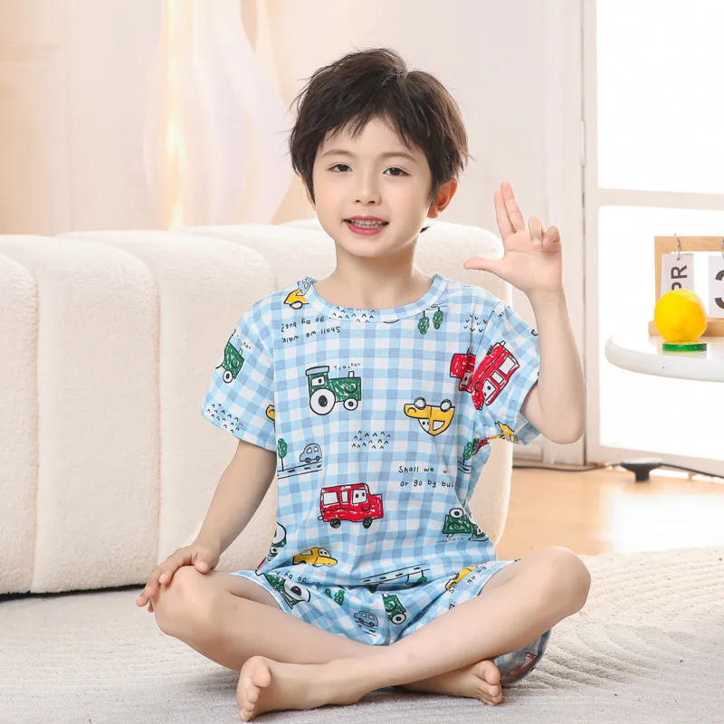 【100-160cm】動きやすい設計 着脱しやすい おしゃれなパターン ゼットアップ ルームウェア
