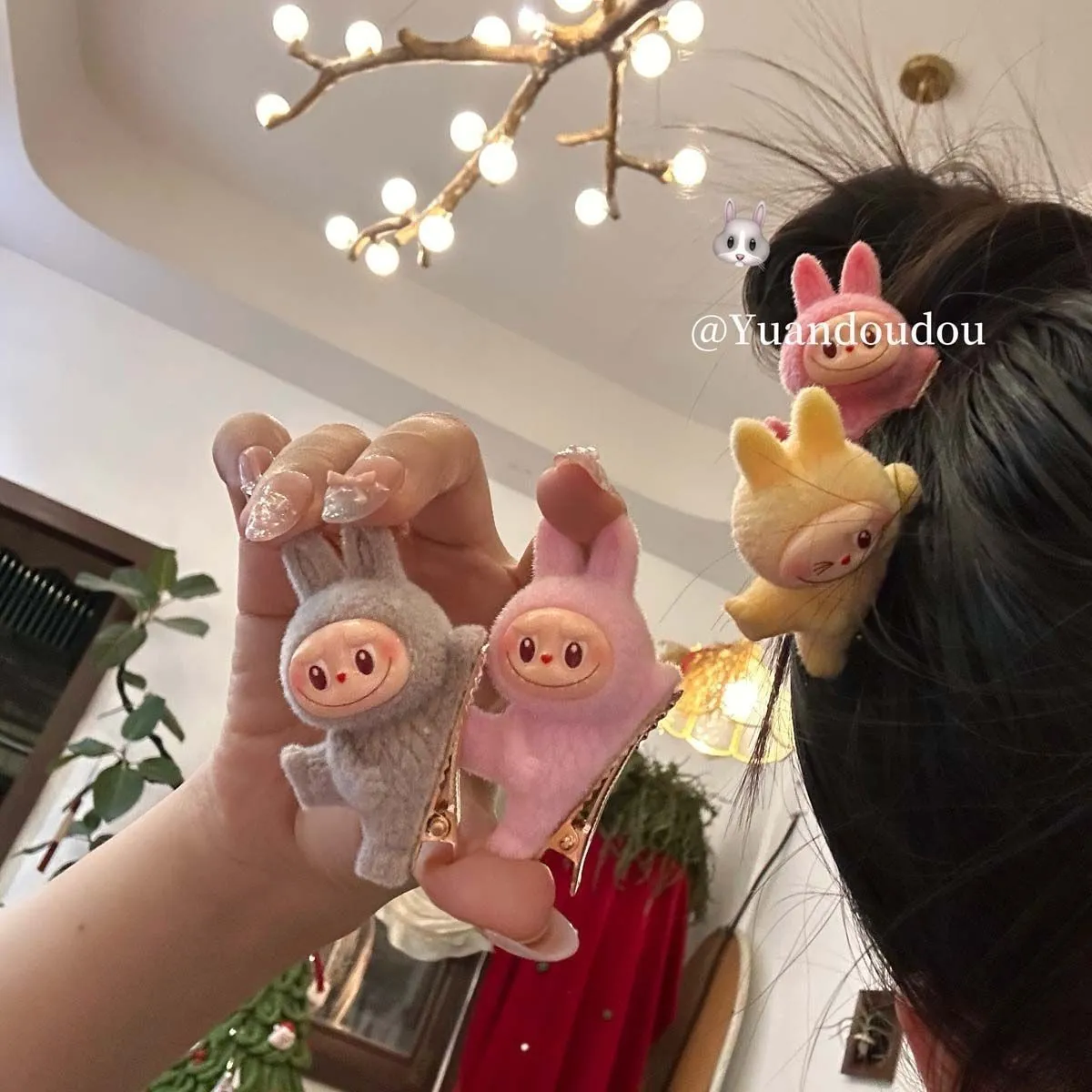 超可愛い 見逃し厳禁 キュート 軽量 髪に優しい ヘアクリップ