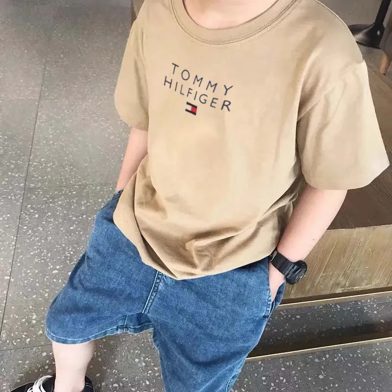 【90-160cm】着回し力抜群 大注目 カジュアル ストリート 男の子 半袖 Ｔシャツ