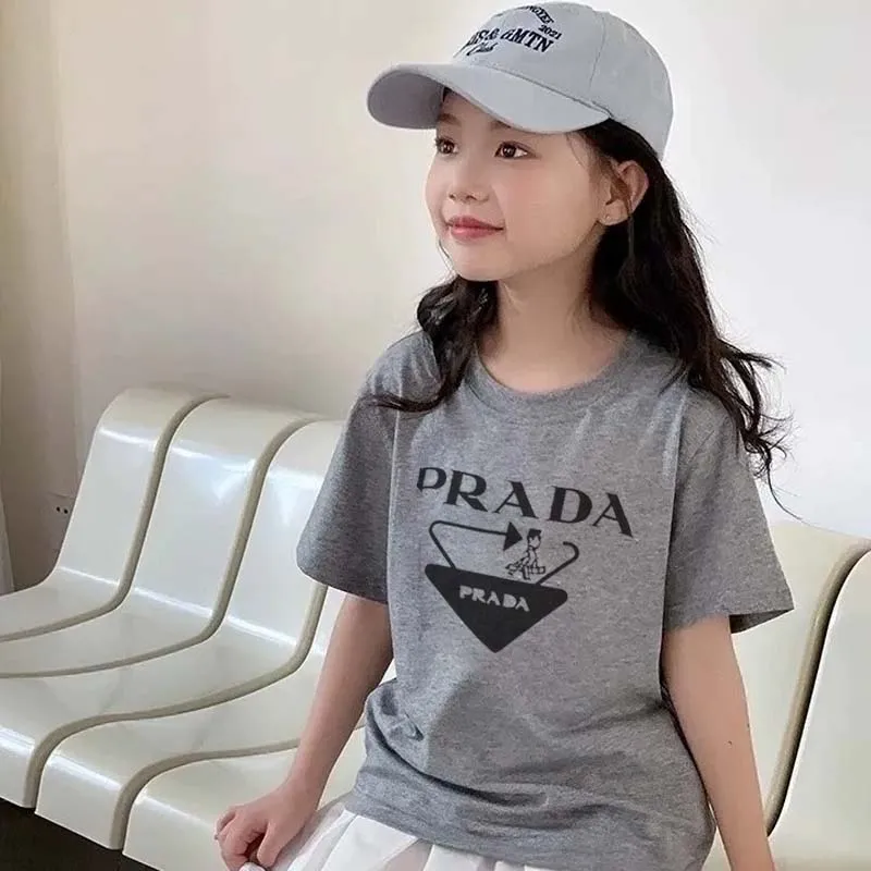 【90-160cm】デイリーにぴったり 大活躍  シンプル 合わせやすい 女の子 半袖 Ｔシャツ